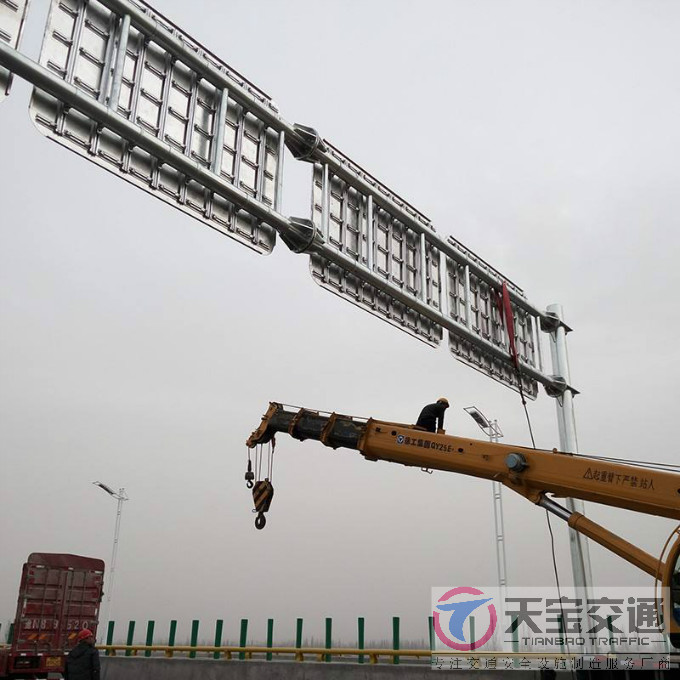广州高速公路标志杆厂家 指引着人们安全行驶